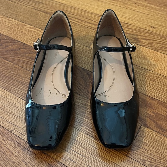 Cole Haan Bridge Mary Jane Patent Leather Shoes - Picture 2 of 6